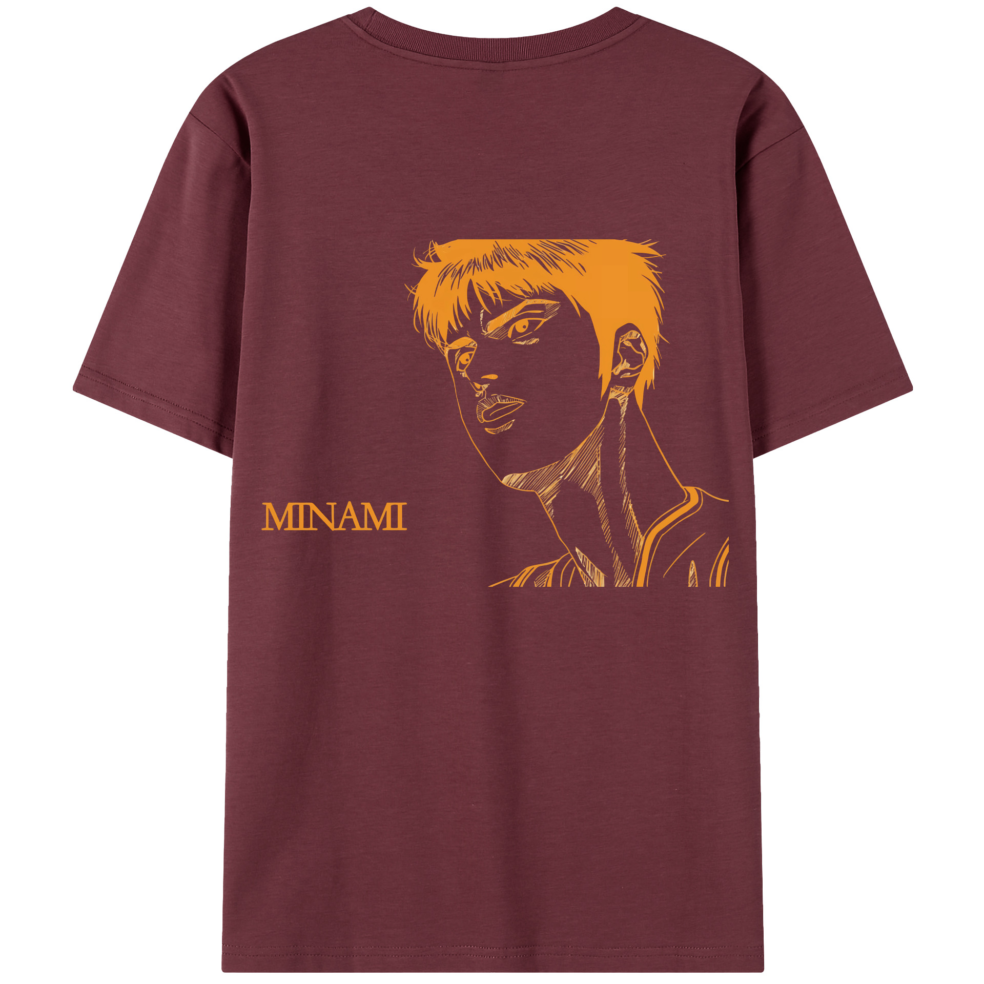 SLAM DUNK／スラムダンク 綿100％半袖Tシャツ（背面プリント）